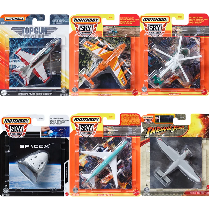 Matchbox Aereo in lega JDJ05 Giocattolo da caccia Elicottero City Hero Tema da collezione Modello di aereo non radiocomandato