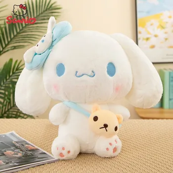 Nouveau 36/46 cm Kawaii Sanrio Kuromi ma mélodie cannelle jouets en peluche poupée oreiller Anime dessin animé chambre décoration poupées enfants cadeaux