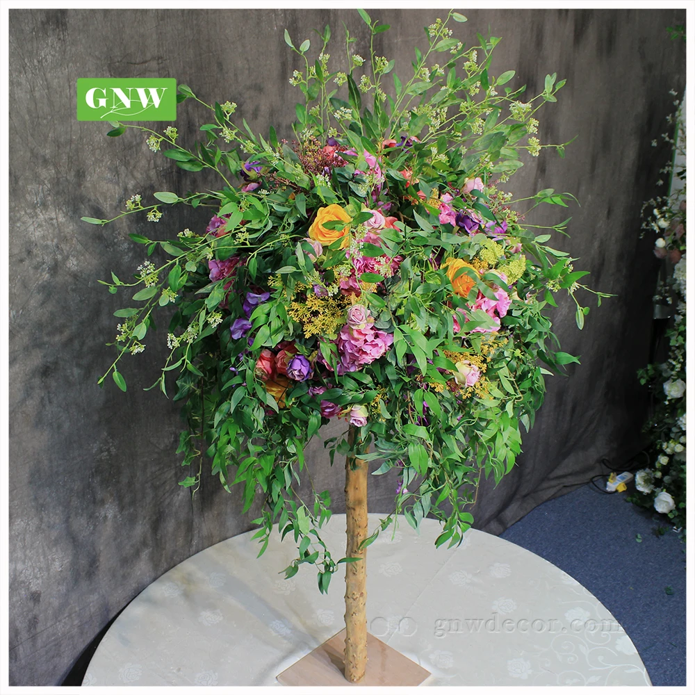 

Original Design Wedding Centerpiece Of Foliage Tree