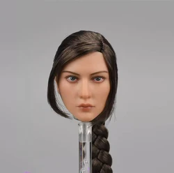 1/6 POPTOYS ALS017 The Era of Europa War Gothic Knight Female Soldier Vivid Head Sculpt Carving with Long Hair For 12