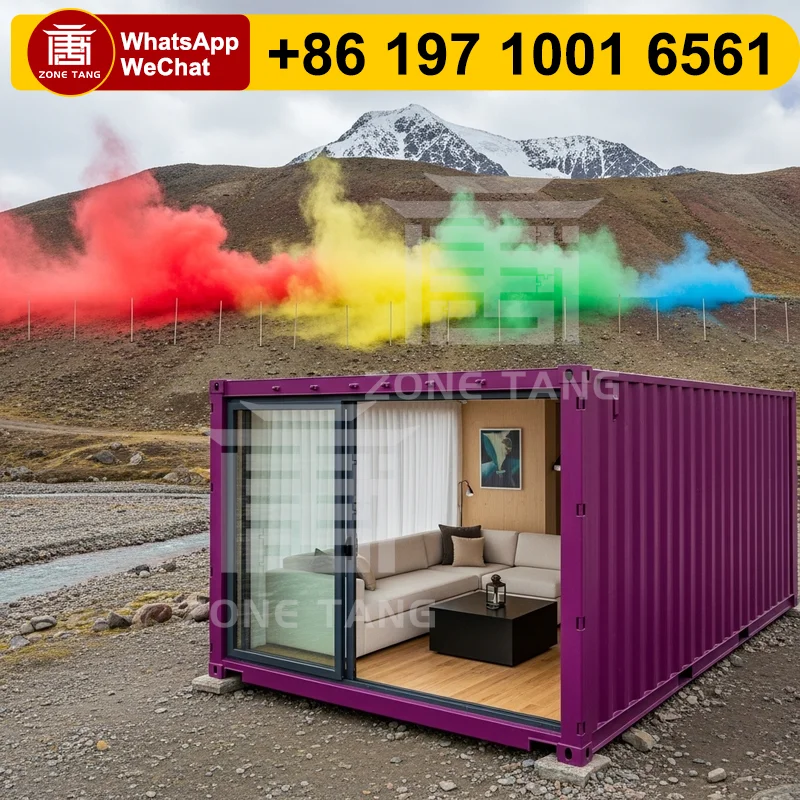 

Flat Pack Home Modular Prefabricated House High Quality Factory Custom Low-Cost Luxury Mobile Homes Eco-Friendliness Prefab Tiny