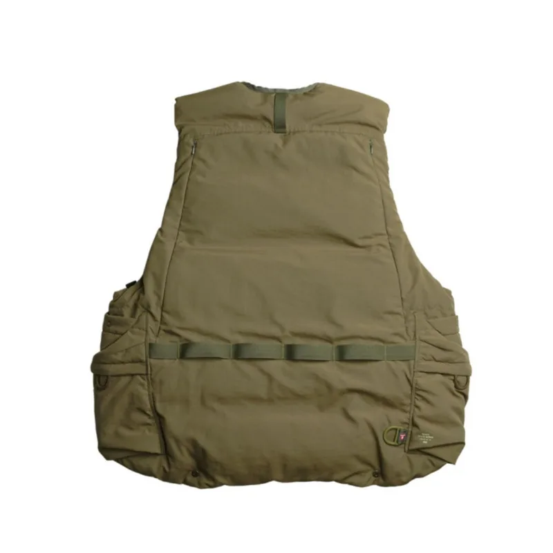 HKSH Autumn New Men Silver Label White Duck Down Outdoor Mountain Pocket Waistcoat Safari Style Tactical Punk Chic Vest HK17150