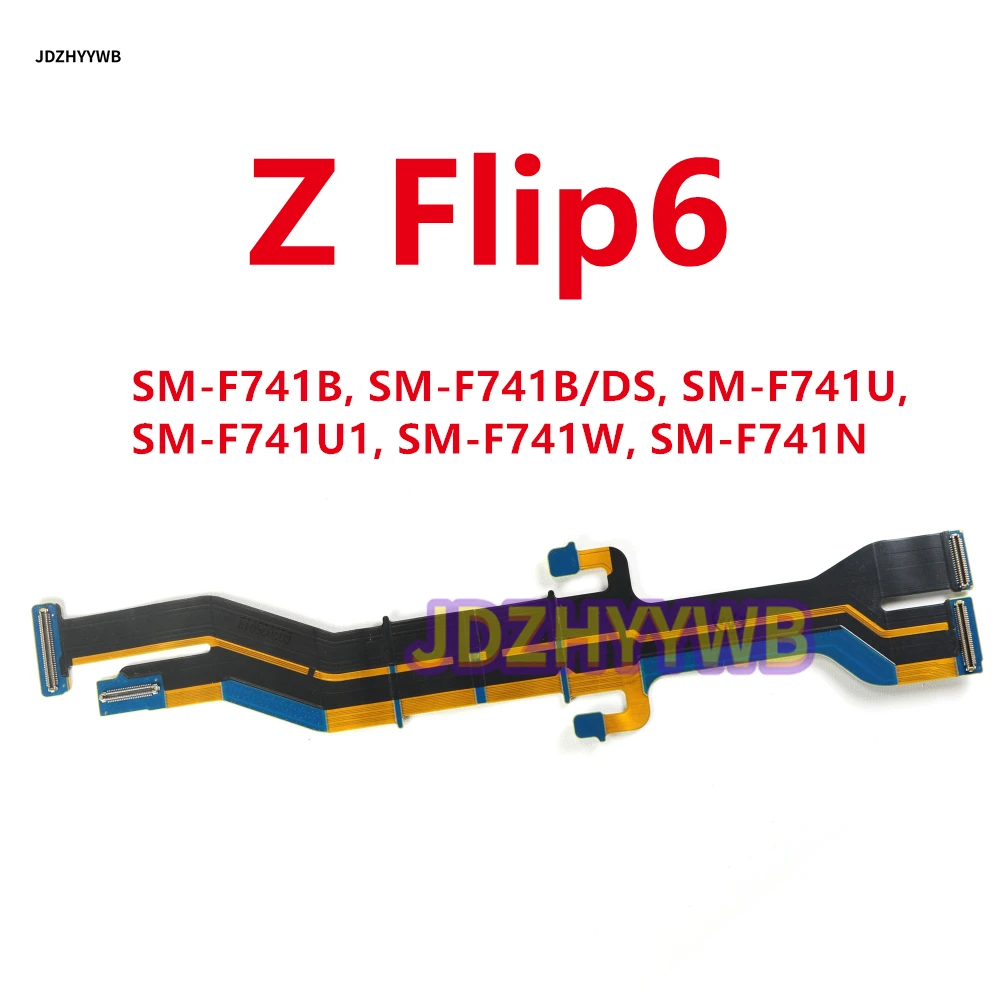 Spin Axis Motherboard Connector LCD Display Flex Cable For Samsung Galaxy Z Flip6 SM-F741 F741B F741U F741N ZFlip 6