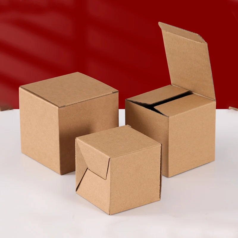 10Pack Medium Moving Boxes 9 Sizes Gift 3-Layers Corrugated Packing Box Kraft Paper Mailing Box Express Shipping Carton Box