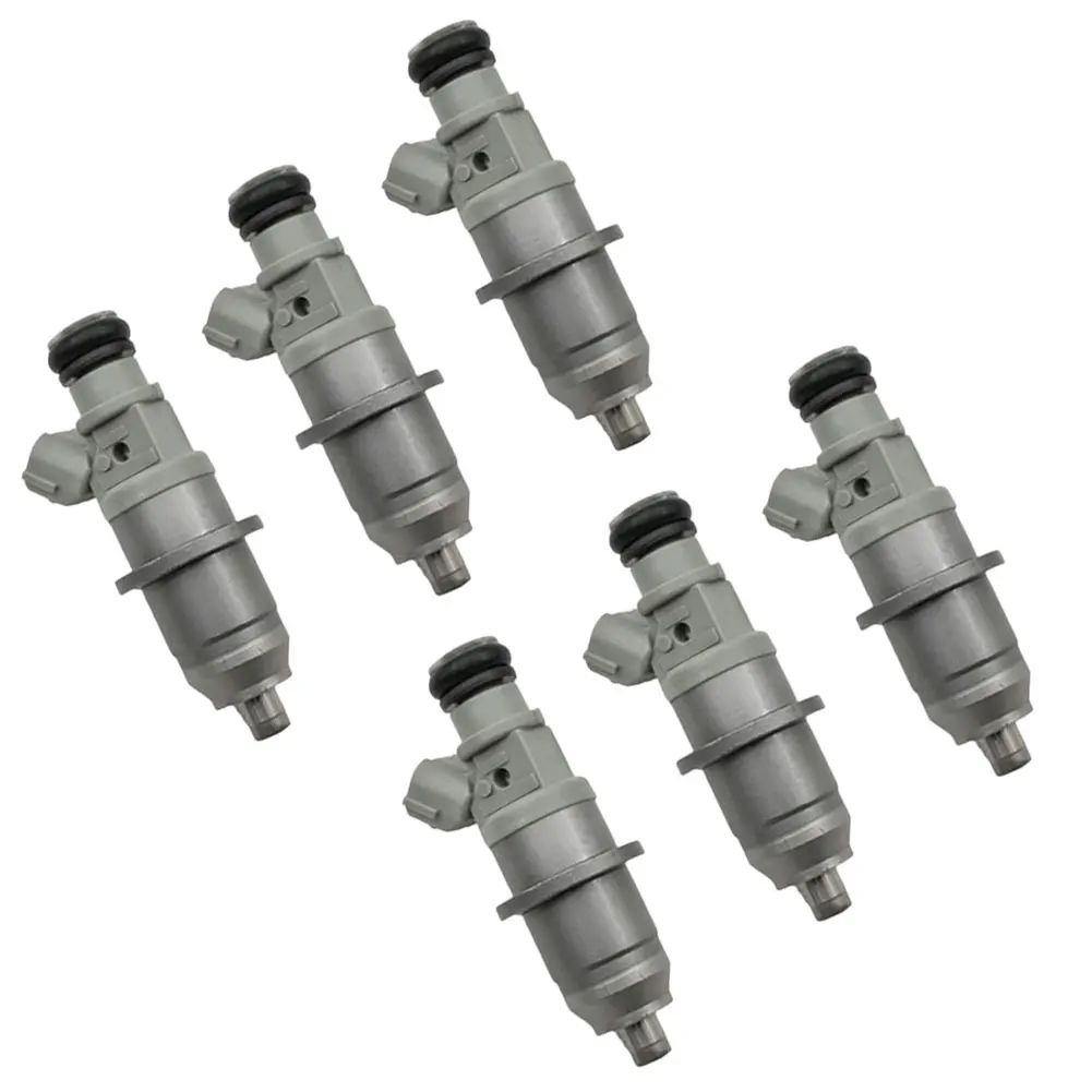 For Pajero III LONG V75W 3.5GDI Injection System E7T05074 Fuel Injector For Long-distance Off-road Driving Gray silver