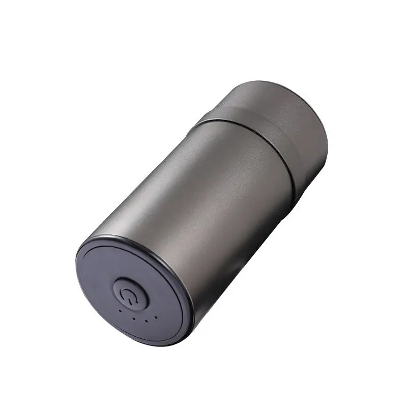 For Intelligent Electric Cigarette Grinder, Fully Automatic, Aluminum Alloy, Broken Pipe, Grass Flavor Grinder, Two-way Rotation