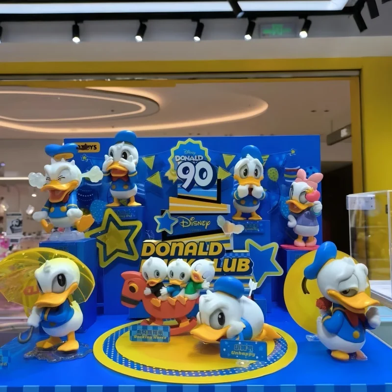

Genuine 52TOYS Donald Duck Club Blind Box Cute Handmade Doll Toy surprise Birthday Gift Car Decoration