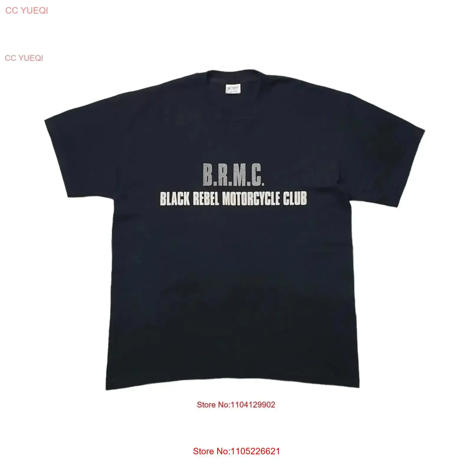 Винтажная футболка 2001 года Black Rebel Motorcycle Club BRMC UK Tour, размер XL, редкая, в стиле инди-блус, психоделический рок, гараж-рок, концертная футболка 00-х годов.