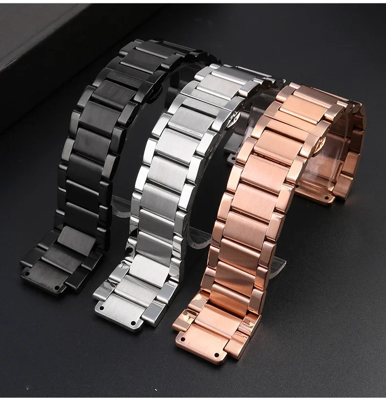 27*19 مللي متر الفولاذ المقاوم للصدأ حزام ل HUBLOT الكلاسيكية الانصهار الانفجار الكبير حزام (استيك) ساعة سوار إكسسوارات حزام الساعات مقاوم للماء