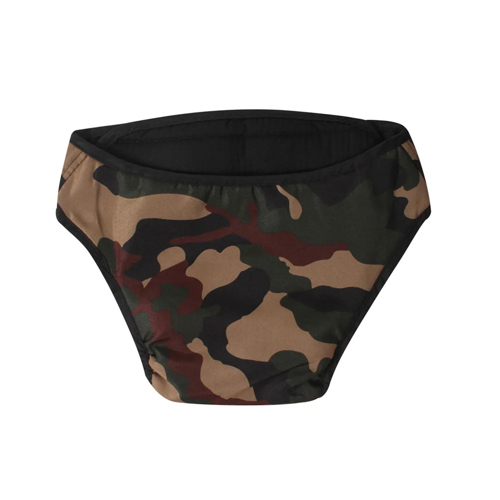 

3Pcs Pets Diaper Sanitary Pants Reusable Cotton Dog Diapers Female Puppy Physical Pants Comfortable Fit for