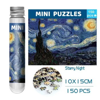 Puzzle dans un tube à essai, peinture de renommée mondiale, ...