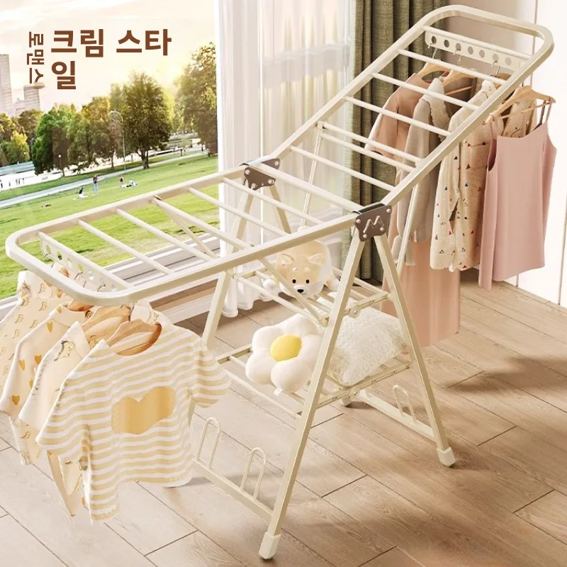 

Drying Home Rack Outdoor Wheels Lightweight Wall-Mounted Compact Folding Space-Saving Indoor Clothes Portable Heavy-Duty Laundry