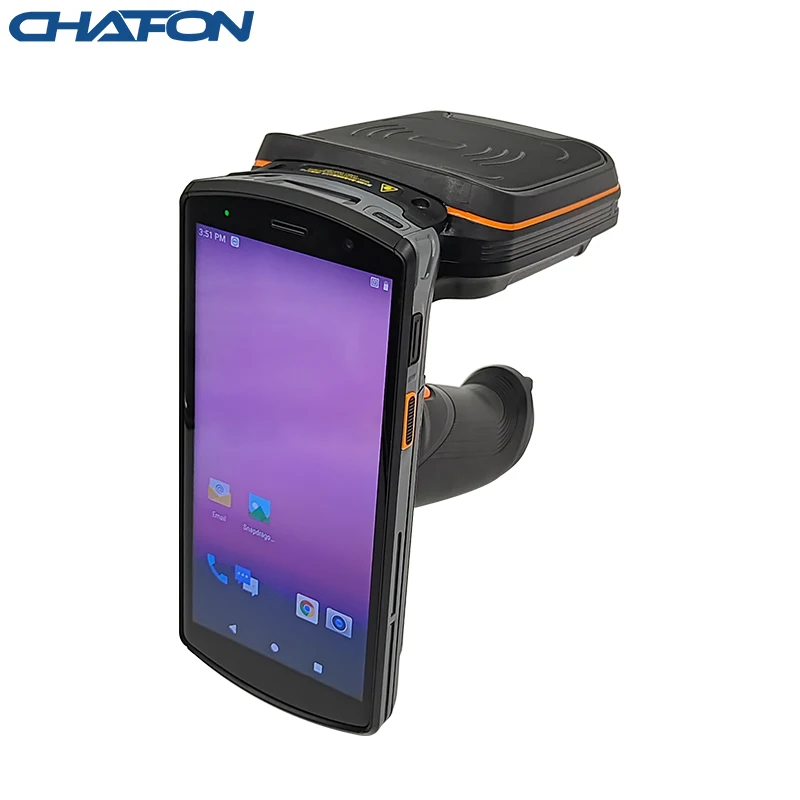 Imagem -04 - Chafon-leitor de Rfid Portátil Uhf Cf-h906 Uhf Android 11.0 Wifi Bluetooth 4g Gps Função de Câmera para Gerenciamento de Armazém