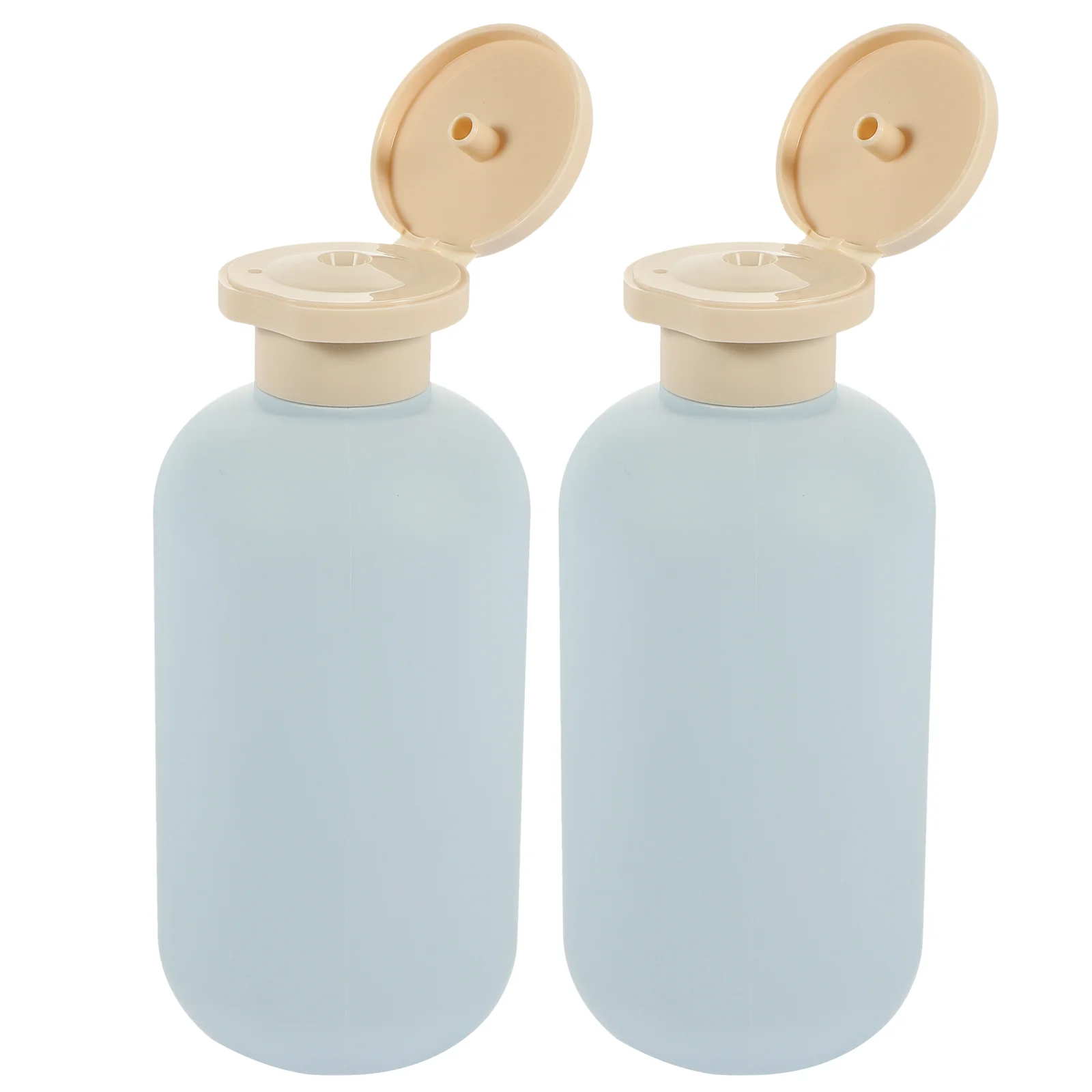 

2 Pcs Toiletry Travel Repackaged Shampoo Bottle Lotion Dispenser Plastic Bottles