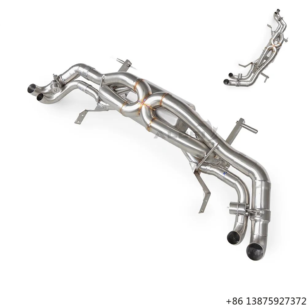 

Sonicdiy Stainless Steel Valvetronic Exhaust System with Vacuum Valve for R8 V10 5.2L 2016-2023 OEM Logic