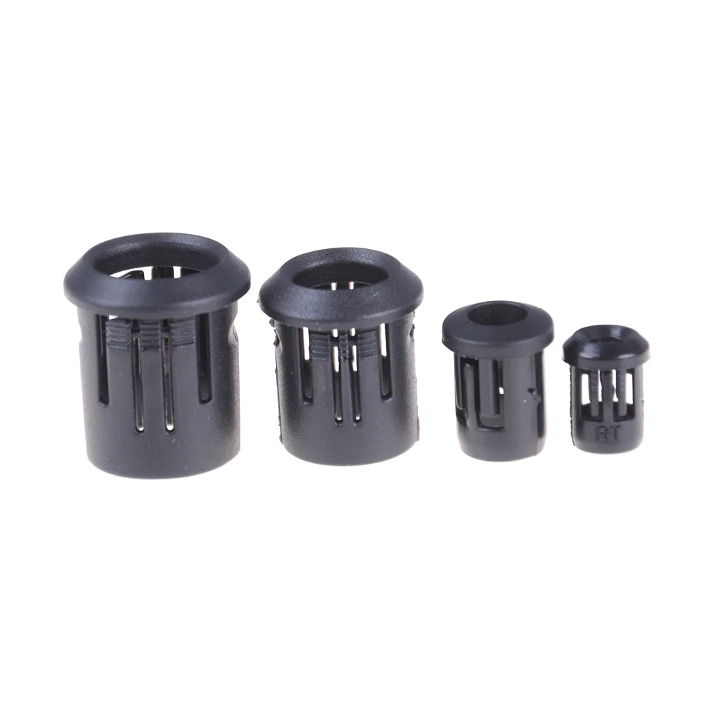 20pcs Black Plastic Lamp Bases LED Lamp Diode Holder Black Clip Bezel Socket Mount 3mm/5mm/8mm/10mm