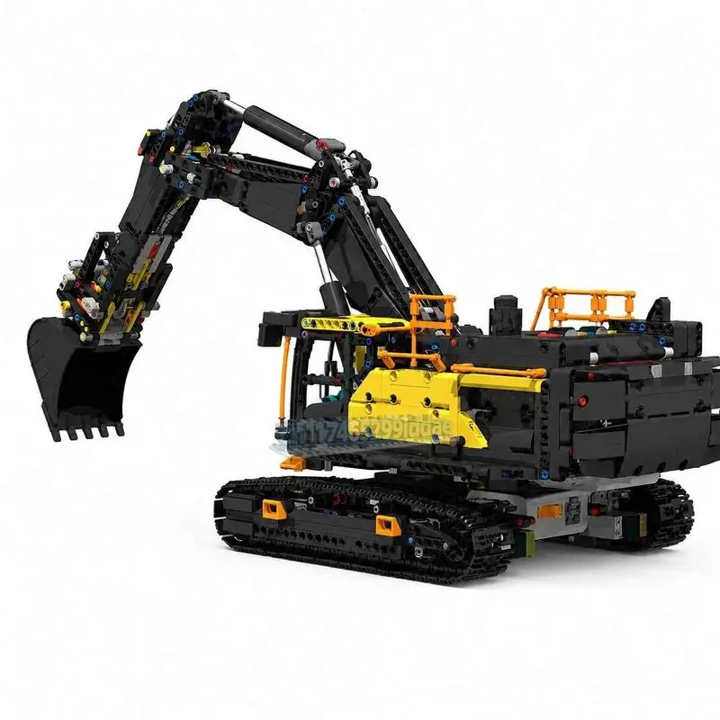 2405PCS Excavator MOC Power Functions Conversion Building Blocks DIY Assembly Popular Control Toy Technical Model Display Gift