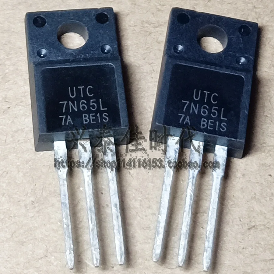 

Original 6PCS/lot UTC7N65L 7N65L 7A/650V TO-220F