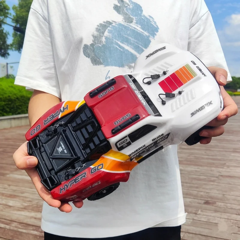 Hot 1/14 MJX 14211 Brushless Remote Control High-Speed Drift Short Truck 4WD RC Electric Off-Road Vehicle Model With Light Gyro