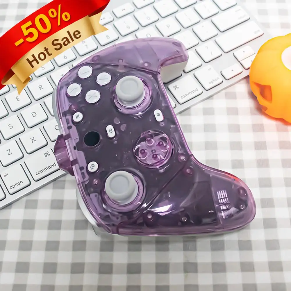 New Magnetic Swappable Faceplates for GameSir G7 Pro Clear Replacement Faceplate with Buttons for GameSir G7 Pro Controller