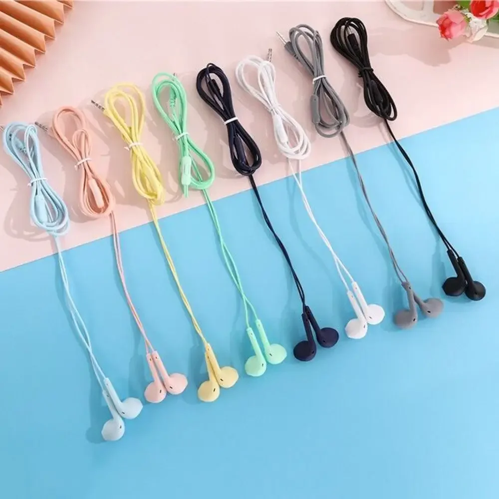 1 قطعة 3.5 مللي متر ستيريو داخل الأذن سماعة مع ميكروفون الثقيلة باس سماعة رأس سلكية سماعات مع هيئة التصنيع العسكري العالمي ل Xiaomi/هواوي/سامسونج #1