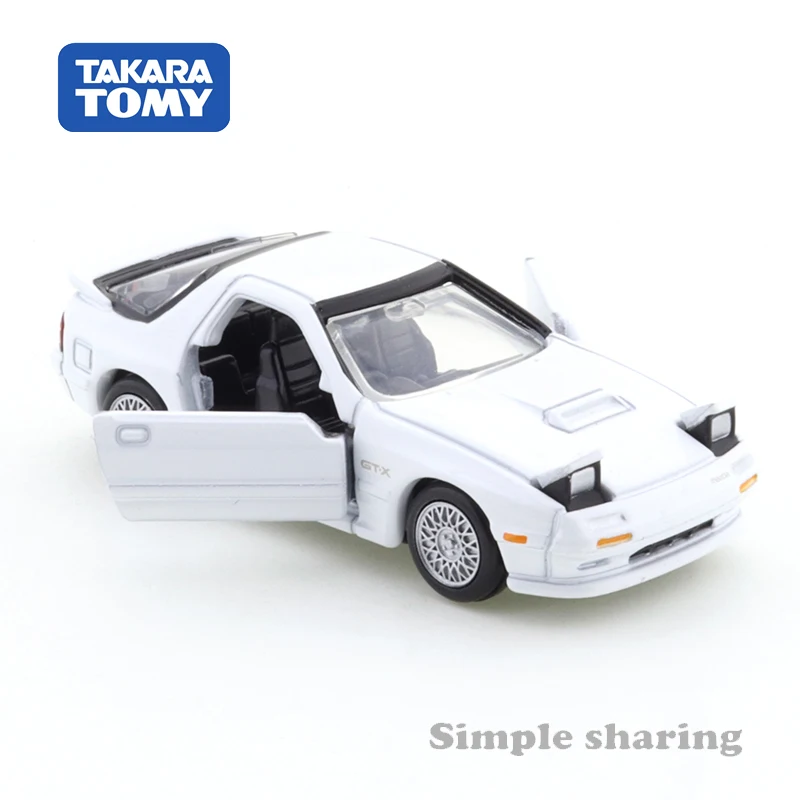 Takara Tomy Tomica Premium 38 Mazda Savanna RX-7 Scale 1/61 Car Model Replica Series Children Christmas Gifts Boy Toys 140573