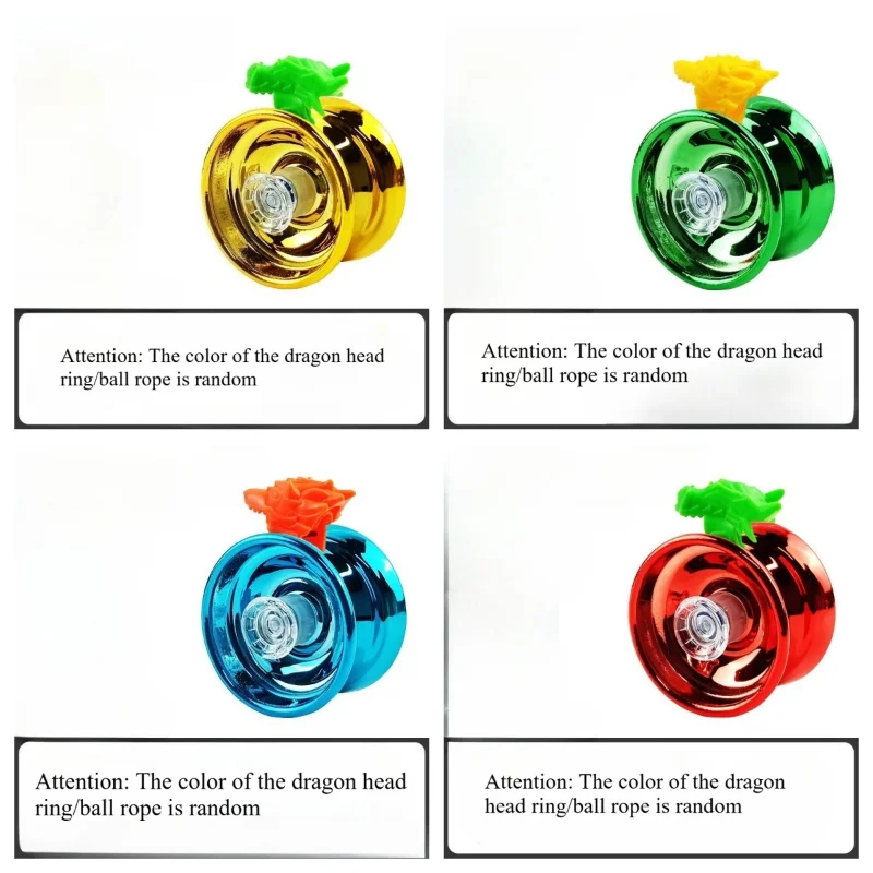 Professional Aluminum Alloy Boys' Toys High-speed Bearings Special Support Metal Boys and Girls Yoyo Gifts