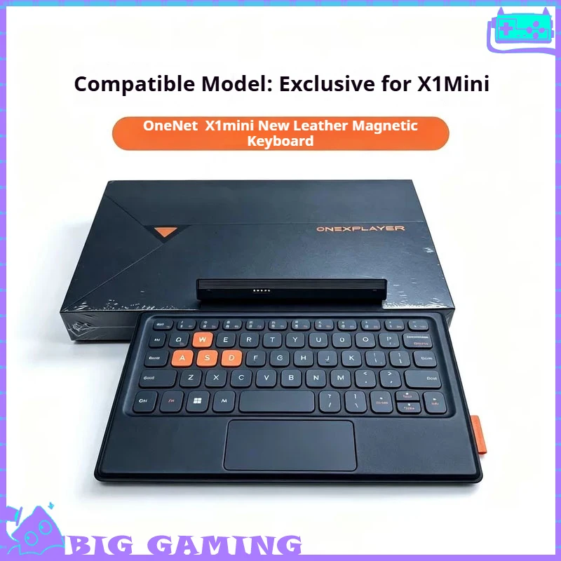 Onexplayer X1 Mini Original Magnetic Keyboard Gaming Handheld Accessories New Leather Magnetic Keyboard For Gaming Consoles