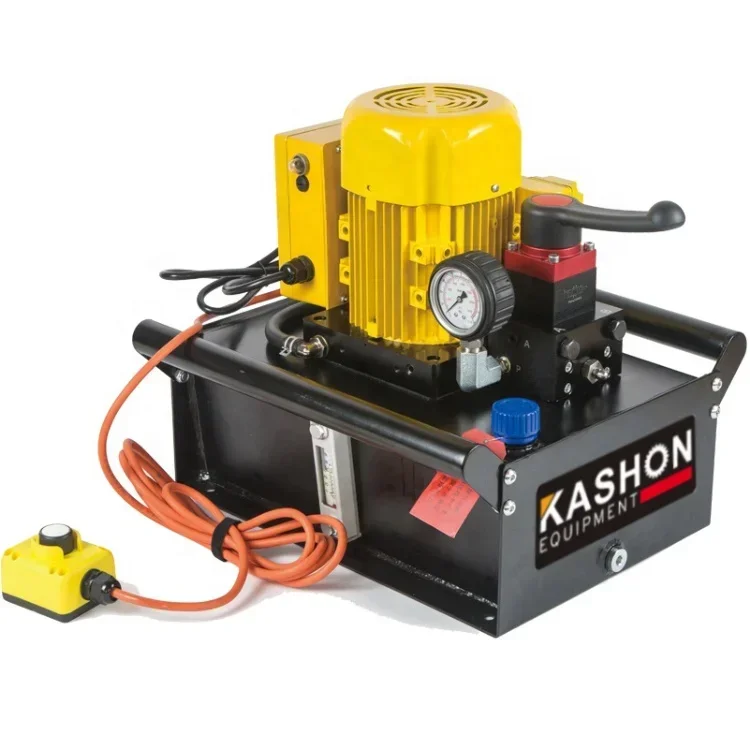 ปั๊มไฮดรอลิกไฟฟ้าแบบเดี่ยว/คู่ 700 บาร์