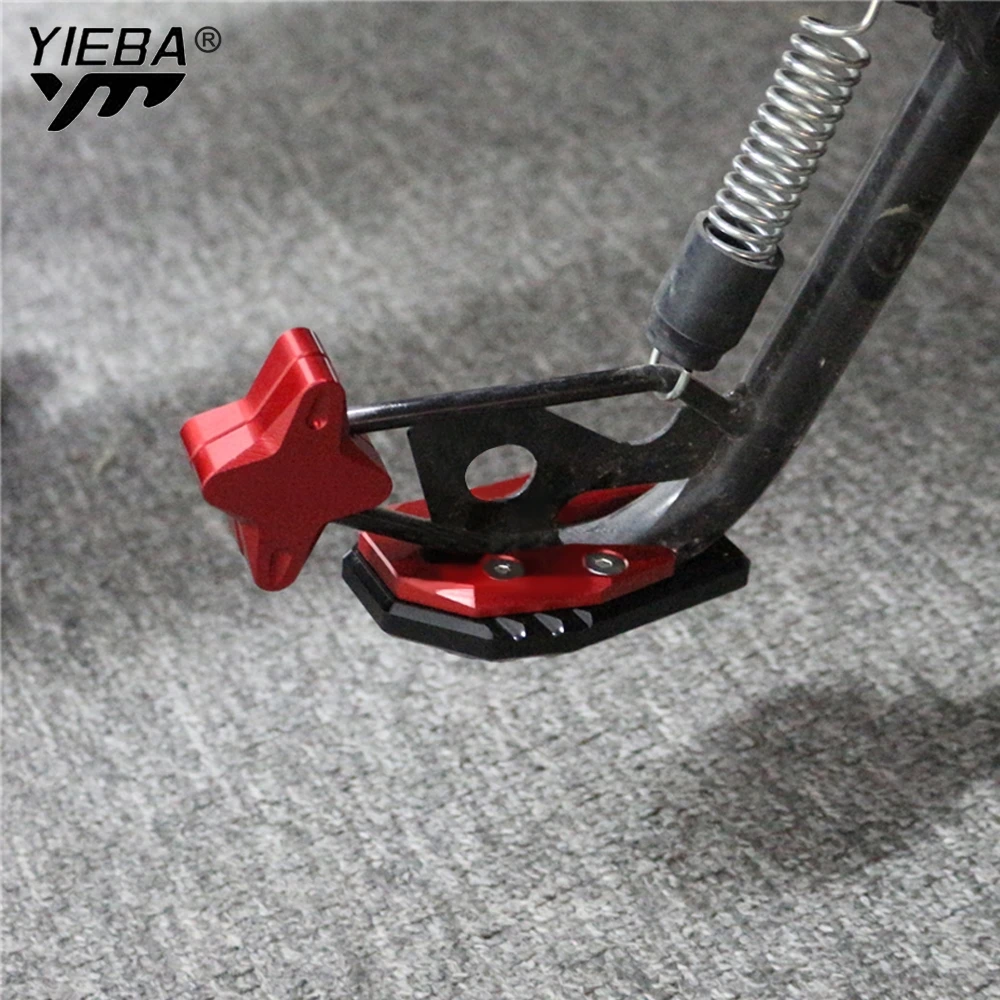 

FOR YAMAHA NMAX155 NMAX125 Nmax 125 155 2015-2024 Motorcycle Side Stand Foot Enlarger Plate Kickstand Support Pad Shell Cover