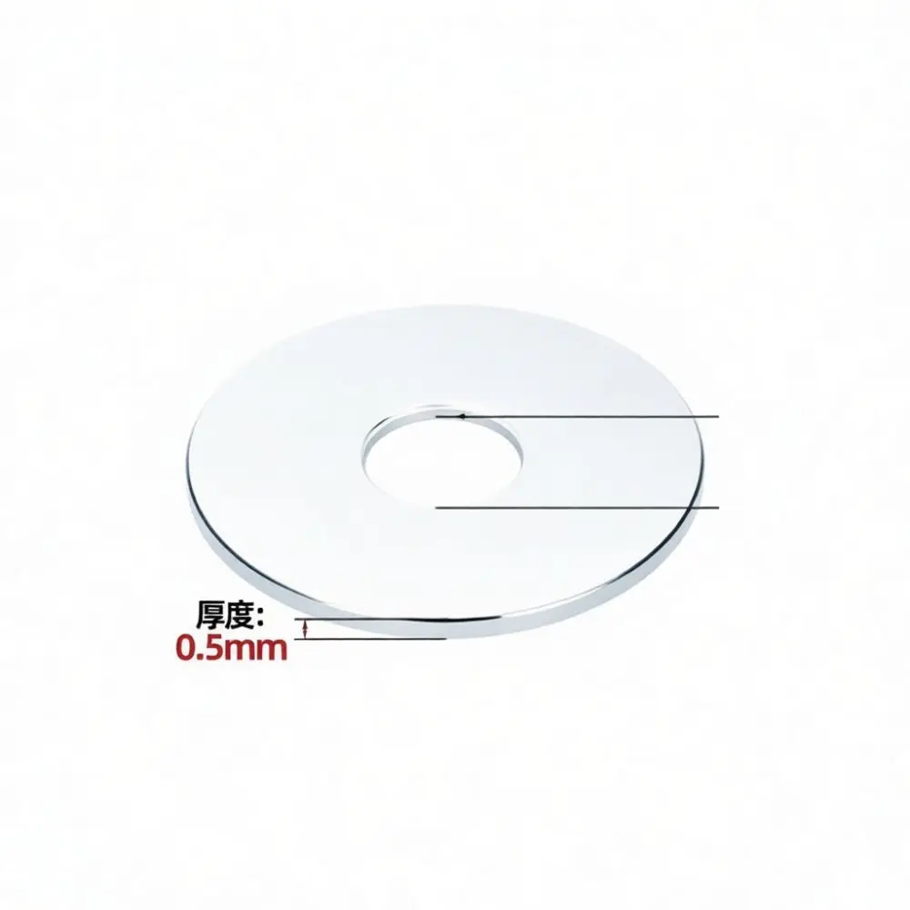 Thick Metal Flat Washer Carbon Steel Zinc Plated Extra Large Gasket Hardware Components Fastener For Bolt Nut Mechanical