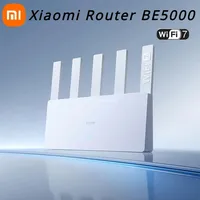 Xiaomi Router BE5000 WiFi 7 2.5G 5011Mbps  Network Port 512MB Memory 2.4/5GHz Dual Broadband Access Network Security Protection