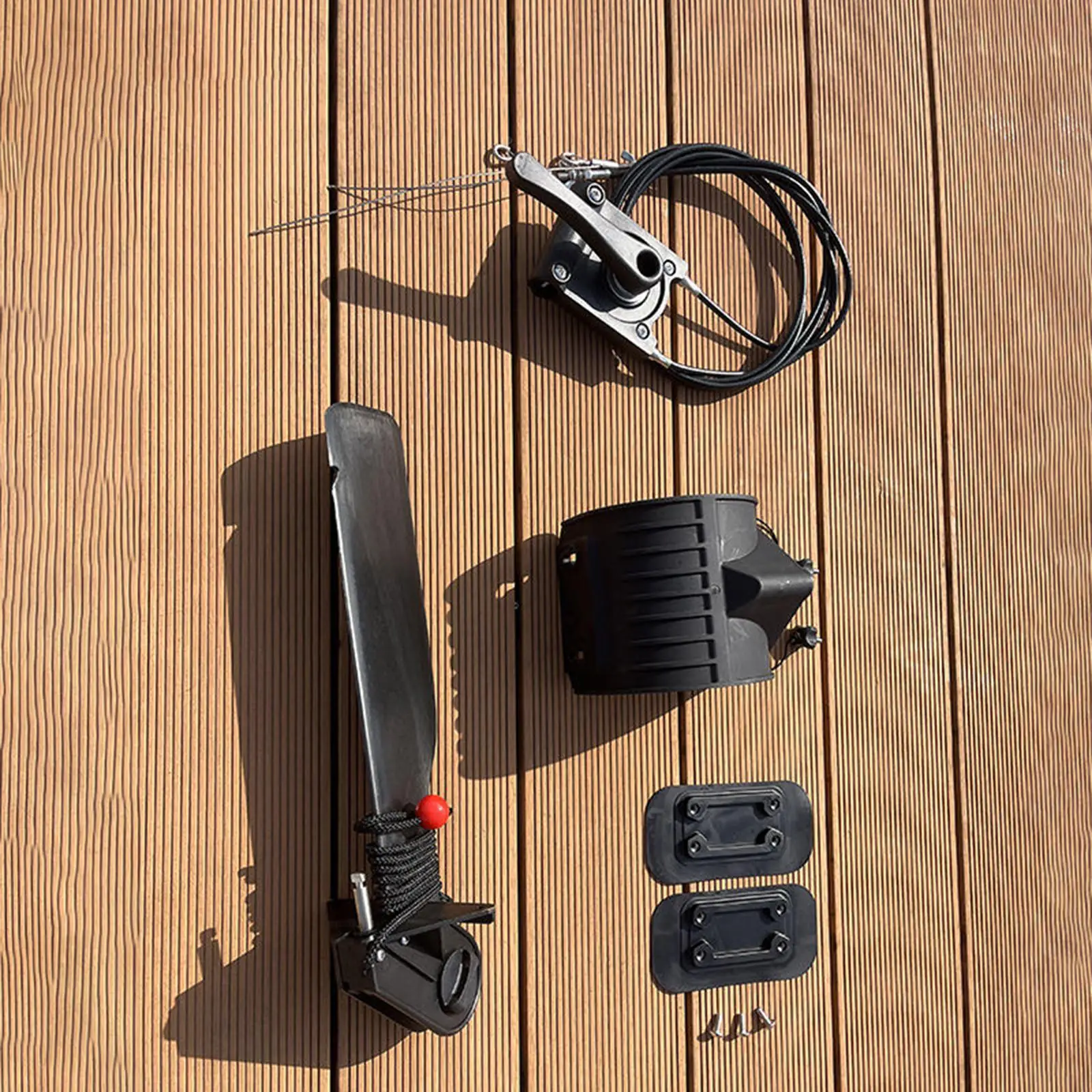 kayak-rudder-nylon-simple-installation-accessories-sturdy-lightweight-replacement-canoeing-rudder-foot-control-steering-system