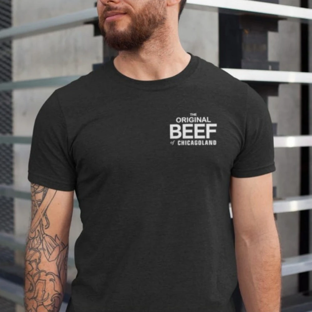 The Original Beef of Chicagoland T-shirt Tee Top TV Show Gift Fandom The Bear Carmy Richie Street Fashion  Aesthetic Clothes