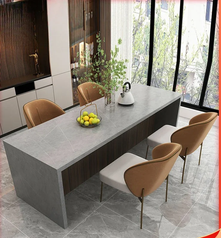 Zhongdao Table Dining Table Integrated Open Inverted Sink Appliances Household