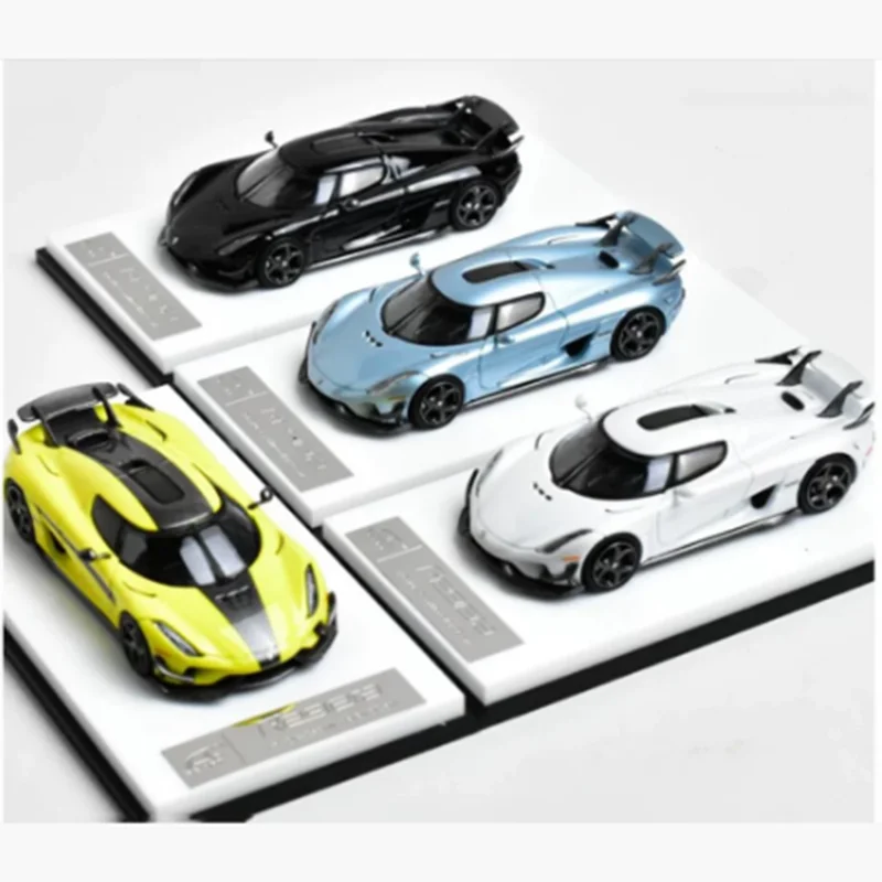 Diecast 1/64 Scale Regera/Agera RS Alloy Car Mode Static Collection Decorated Holiday Gifts Toys Souvenir Gift