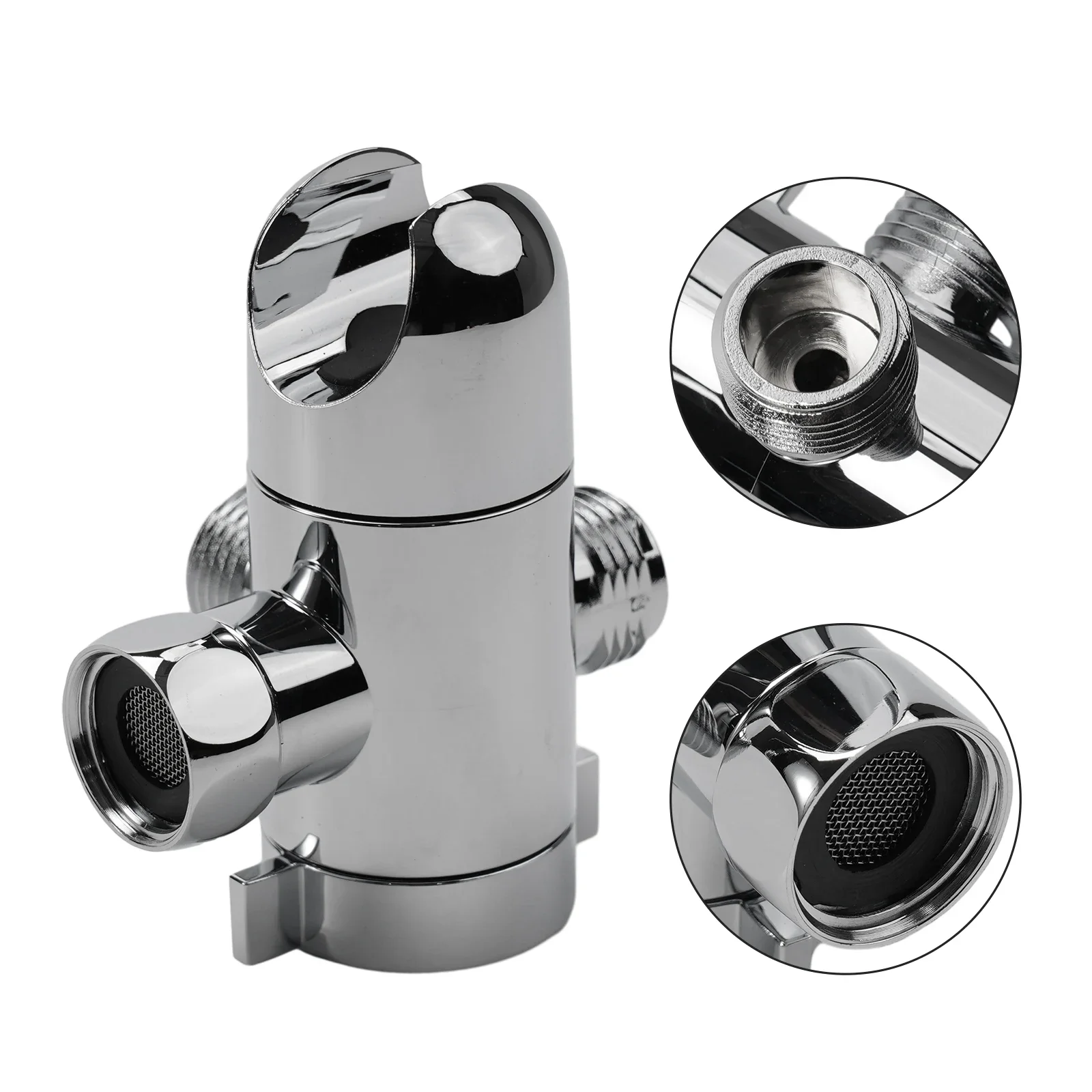 

Смеситель с переключателем насадки для душа, верхний распылитель, кронштейн для душа, трехходовой переключатель, адаптер для стрелы, аксессуары для ванной комнаты с кронштейном для душа