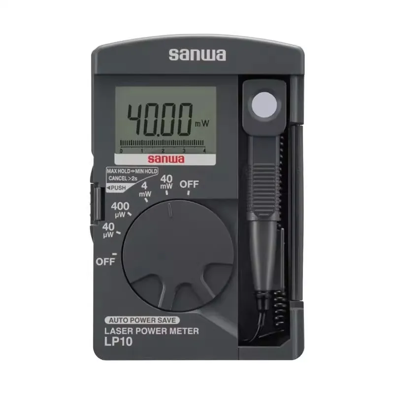 SANWA LP10 Optical Power Meter 400 nm to 1100 nm Wide optical power measurement range LP-10