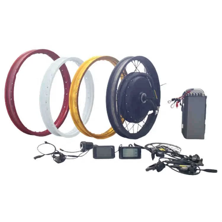 Bici elettrica di conversione del kit motore mozzo posteriore 2.5T 3T 5T QS273 72v 8000w