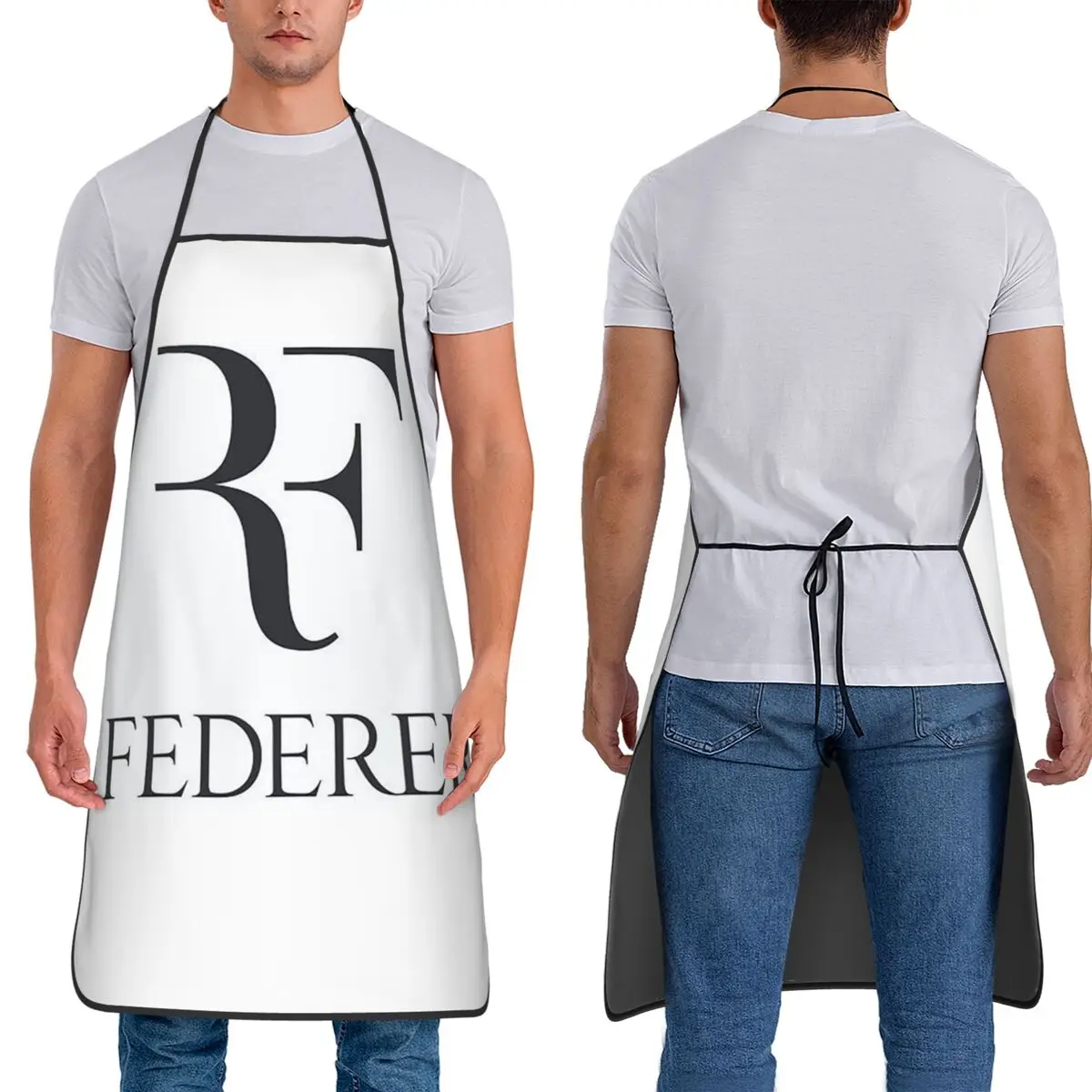 

Фартук-нагрудник Roger Federer для шеф-поваров, без рукавов, для кухни, уборки, садоводства, для женщин и мужчин