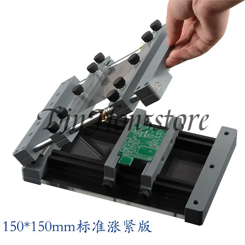 Mini Manual Solder Paste Stencil Printer Portable PCB Stencil Printing Station Handheld Screen Printing Machine250x250mm
