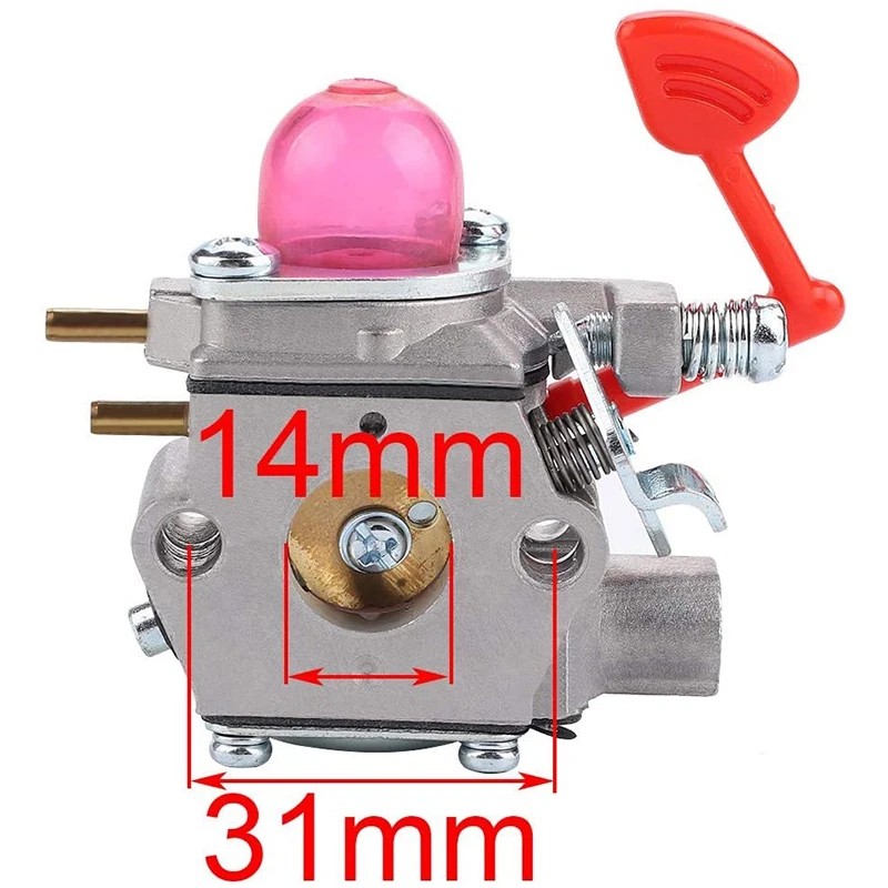 WT-875 Carburetor For 545081855 Craftsman Poulan Pro Blower BVM200C BVM200VS P200C GBV325 P325 200Mph