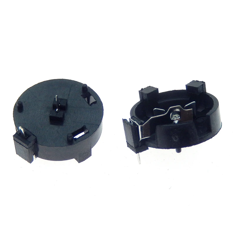 10 szt. DIP SMT CR1220 CR1225 BS-1220-2 3V bateria telefonu guzik skrzynka uchwyt na wtyczkę