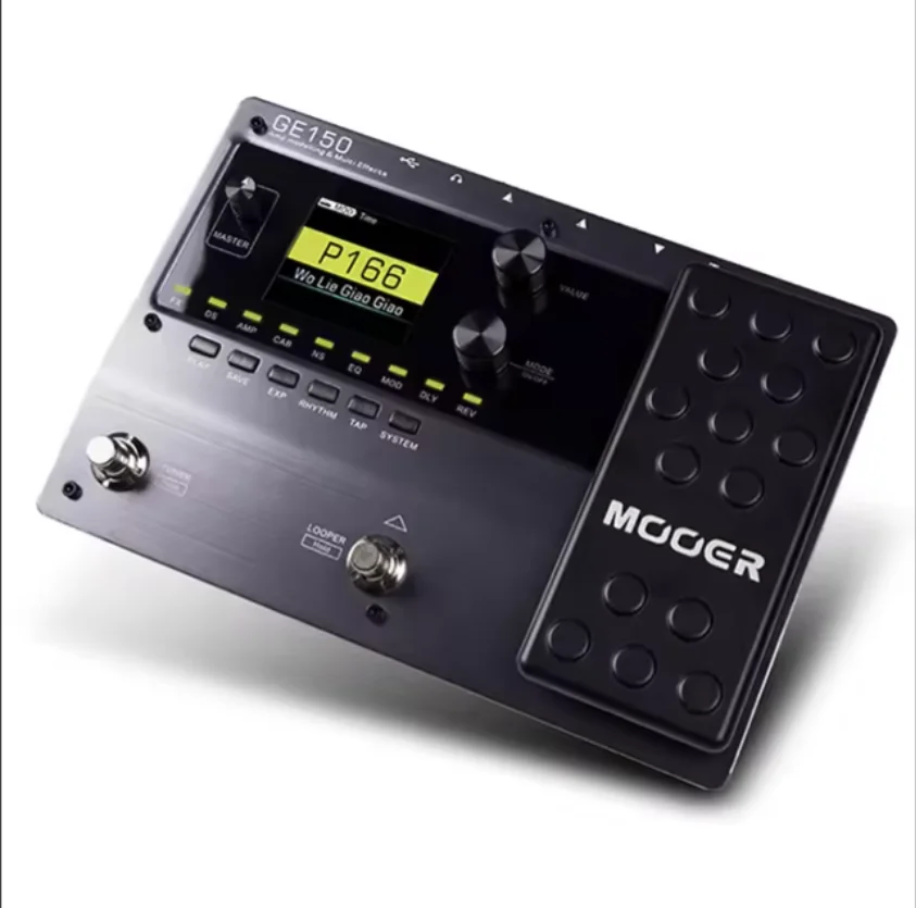 Mooer GE150 Pedal de efectos con procesador multiefectos para guitarra