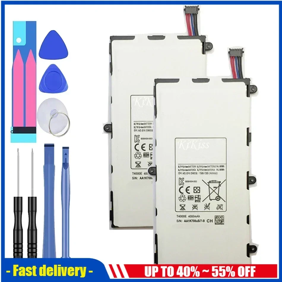 Tablet Battery For Samsung Galaxy Tab 2 3 4/Tab S S2 S3/tab A/tab E (7.0 8.0 8.4 9.6 9.7 10.1 10.5) For Pro 8.4/Note 8 10.1 12.2