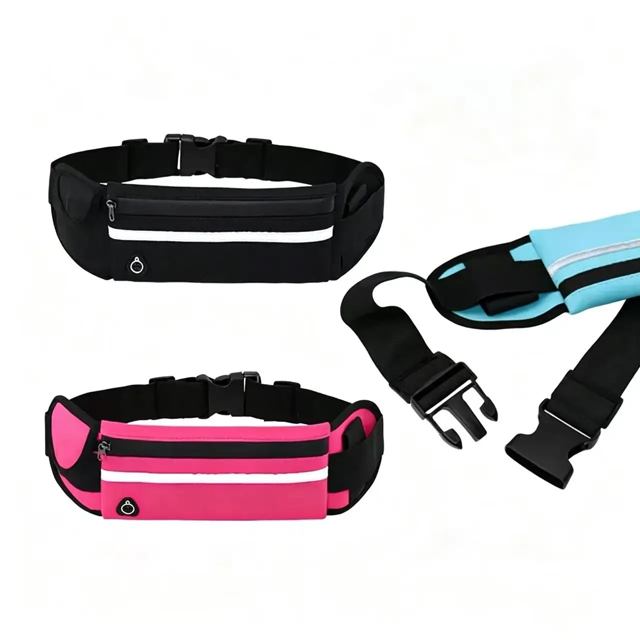 Riñonera Deportiva Impermeable Creativa, Bolsa Delgada para Teléfono para Correr y Ciclismo