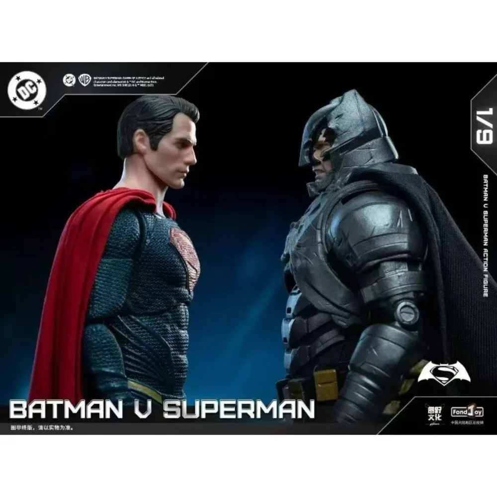 Pre-sale NEW Original DC Fondjoy BVS Armored Batman Battle Damaged Superman Figure Set 1/9 Batman v Superman：Dawn of Justice view 3