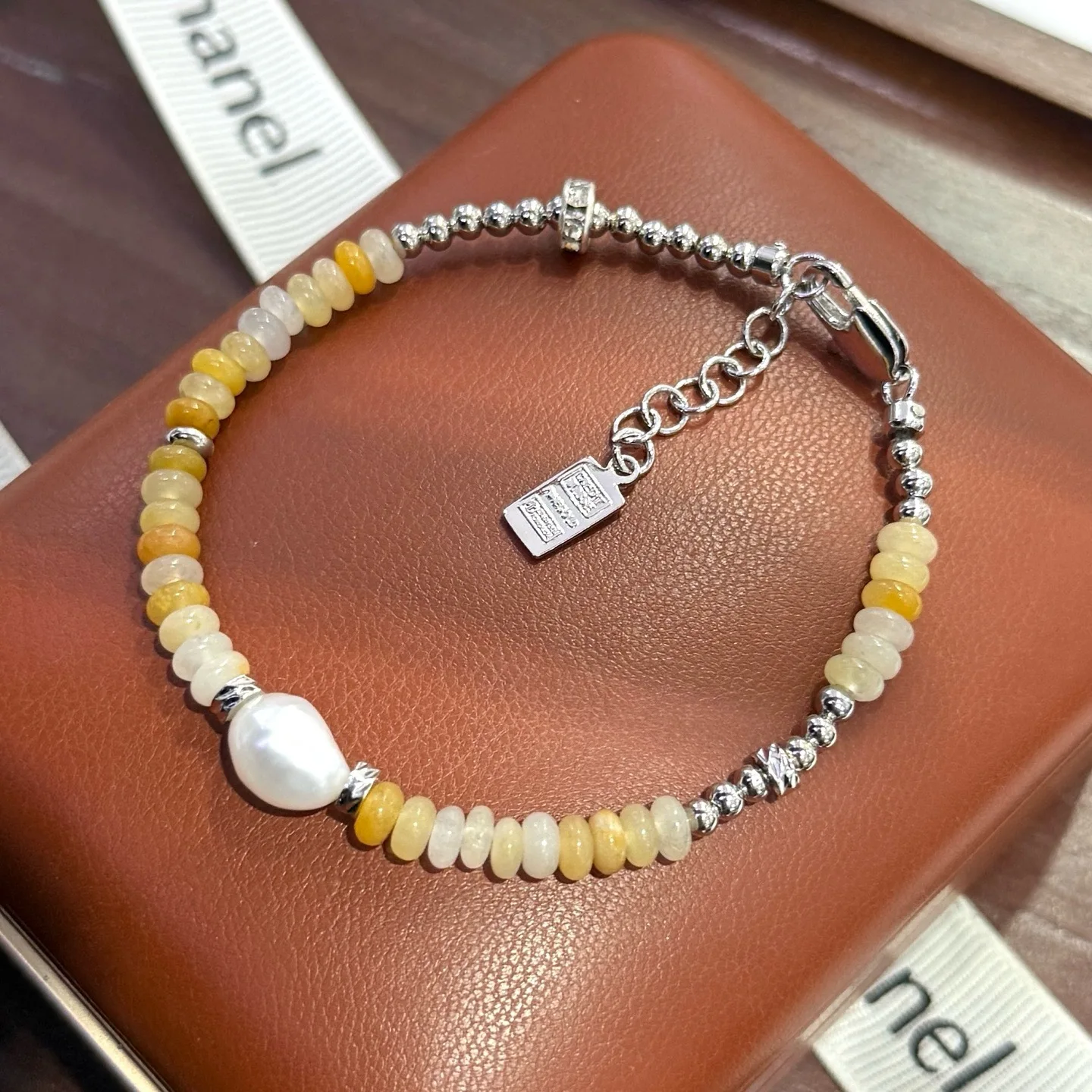 Original Handmade 14K Gold Filled Baroque Natural Freshwater Pearl Ladies Bracelet Promotion Jewelry For Women Birthday Gift