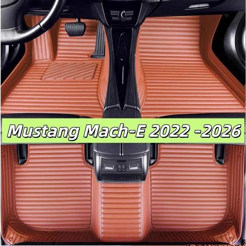 Custom Car Floor Mats For Mustang Mach-E 2022 2023 2024 2025 2026 Floor Mat Car Mat Accessories