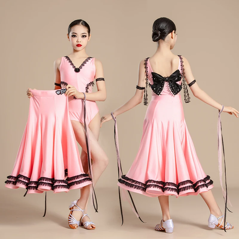

Moderndance professional competition costumes new waltz performance costumes high-end performance costumes forgirls and children